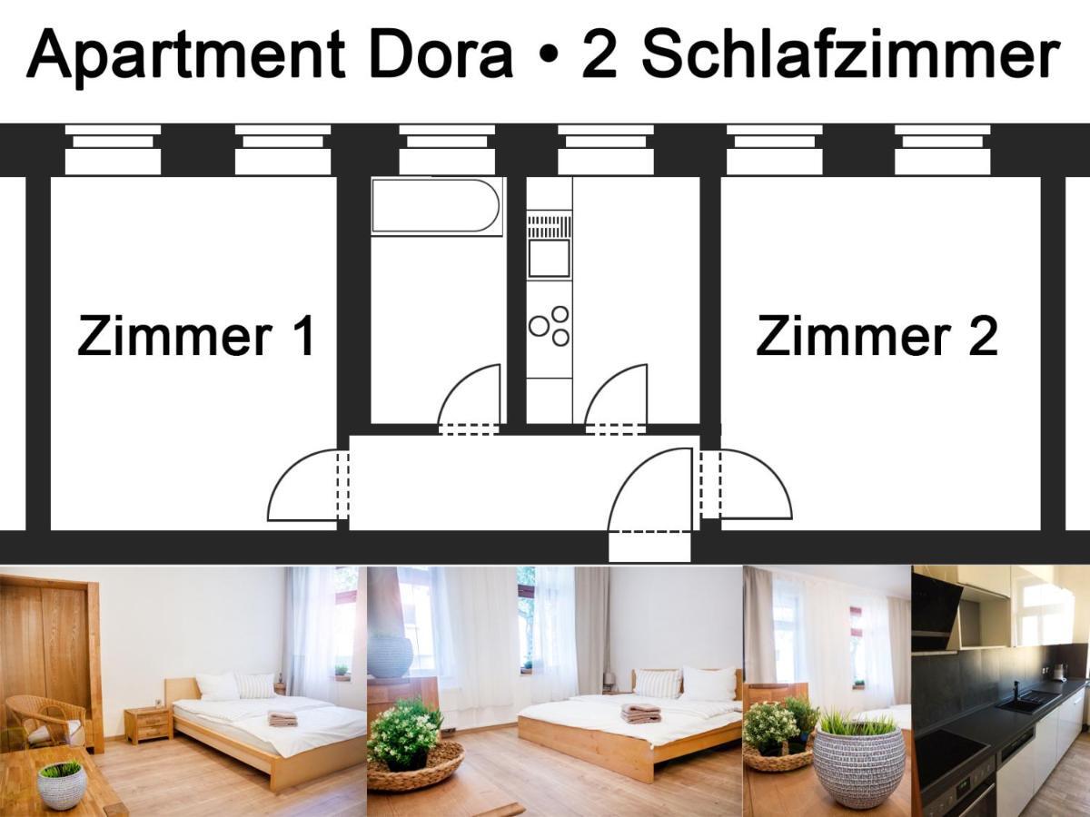 Apartment Dora 开姆尼茨 外观 照片